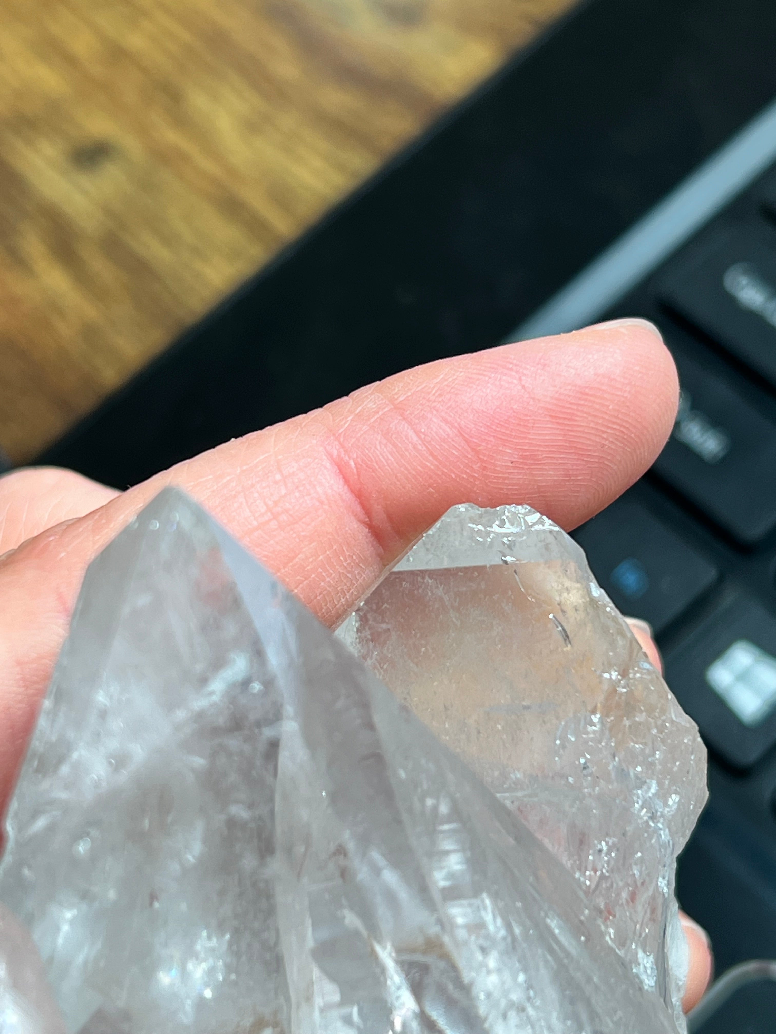 Clear quartz cluster 2, new