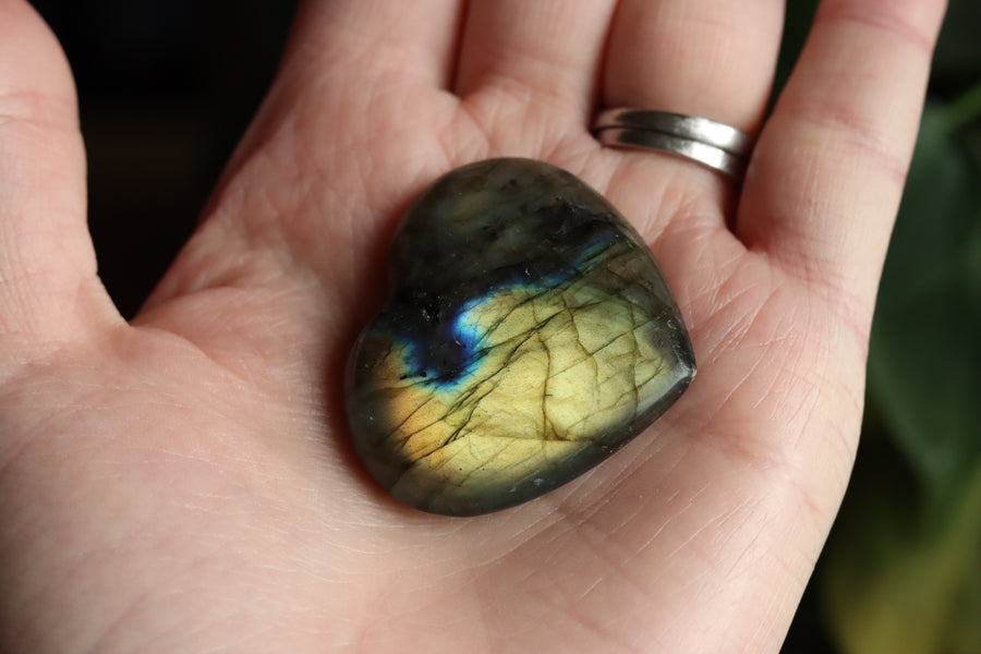 Labradorite heart 10 new