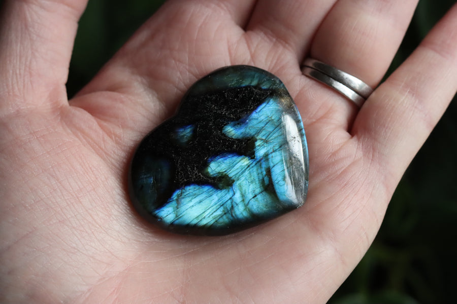 Labradorite heart 14 new