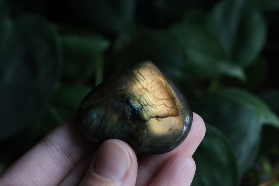 Labradorite heart 15