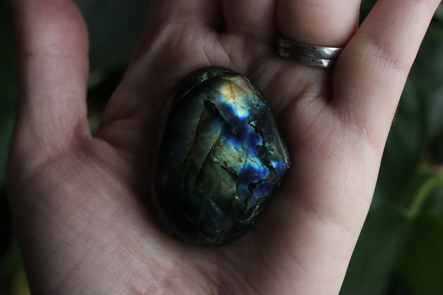 Labradorite heart 16