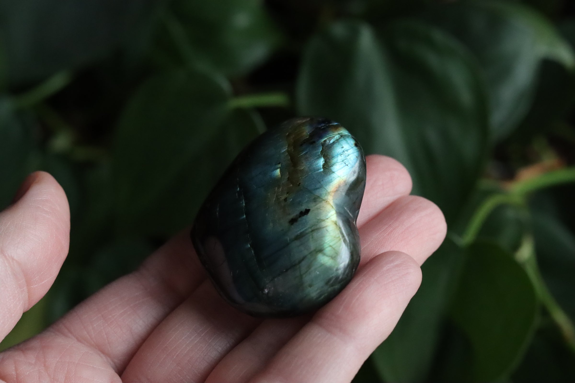 Labradorite heart 16