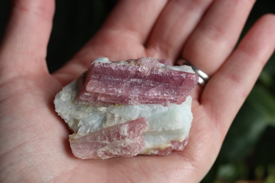 Rough pink tourmaline 3