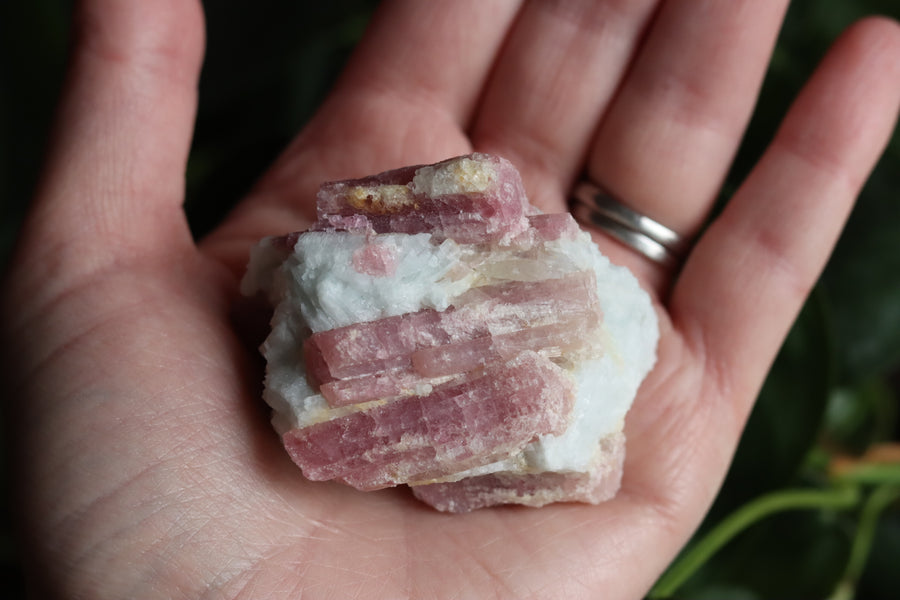 Rough pink tourmaline 3