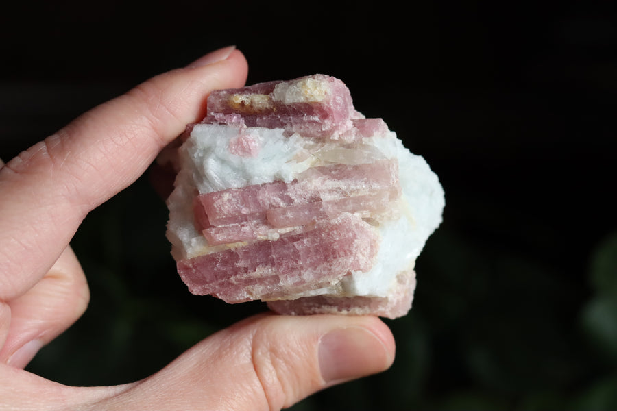 Rough pink tourmaline 3