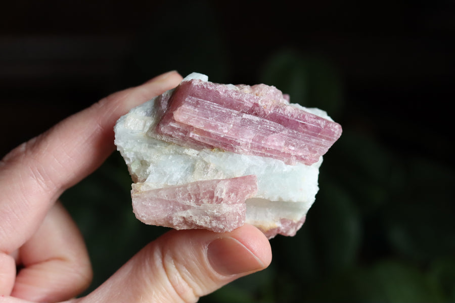 Rough pink tourmaline 3