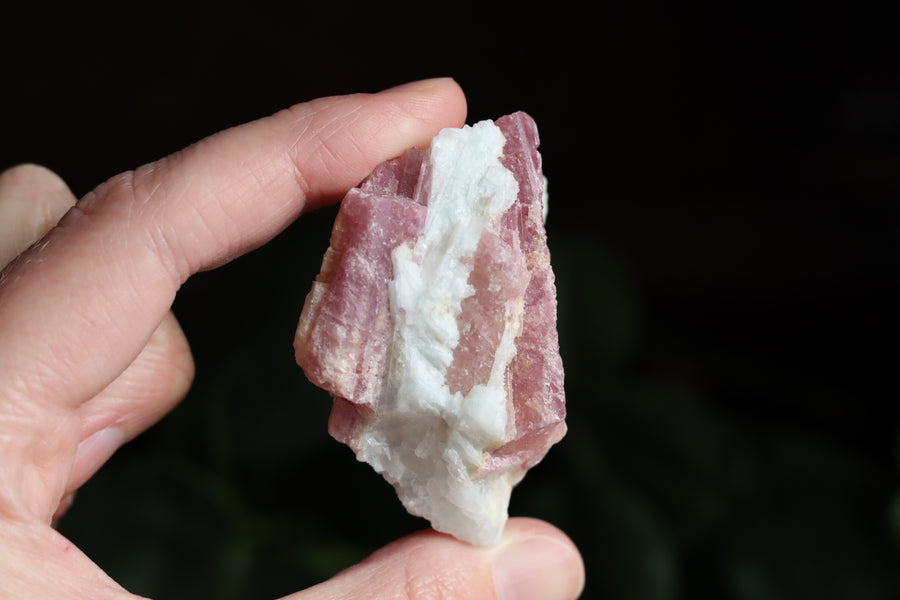 Rough pink tourmaline 3