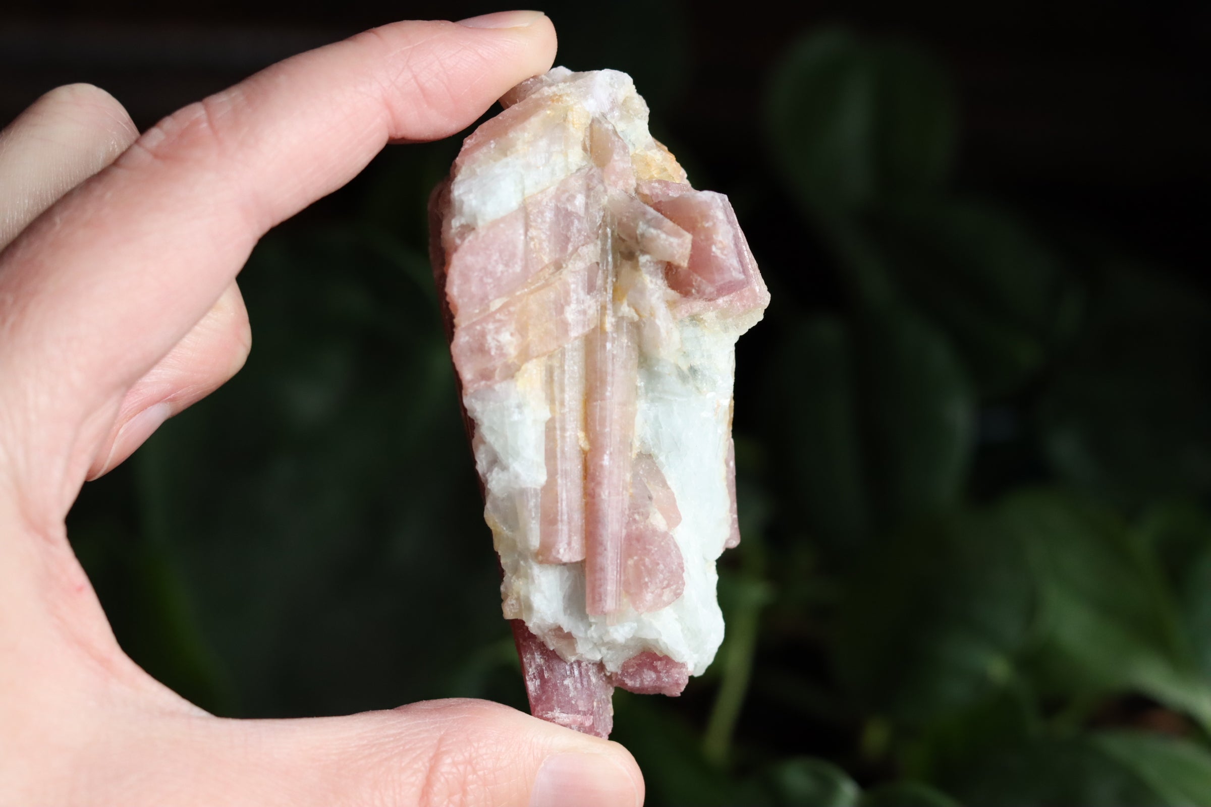 Rough pink tourmaline 4