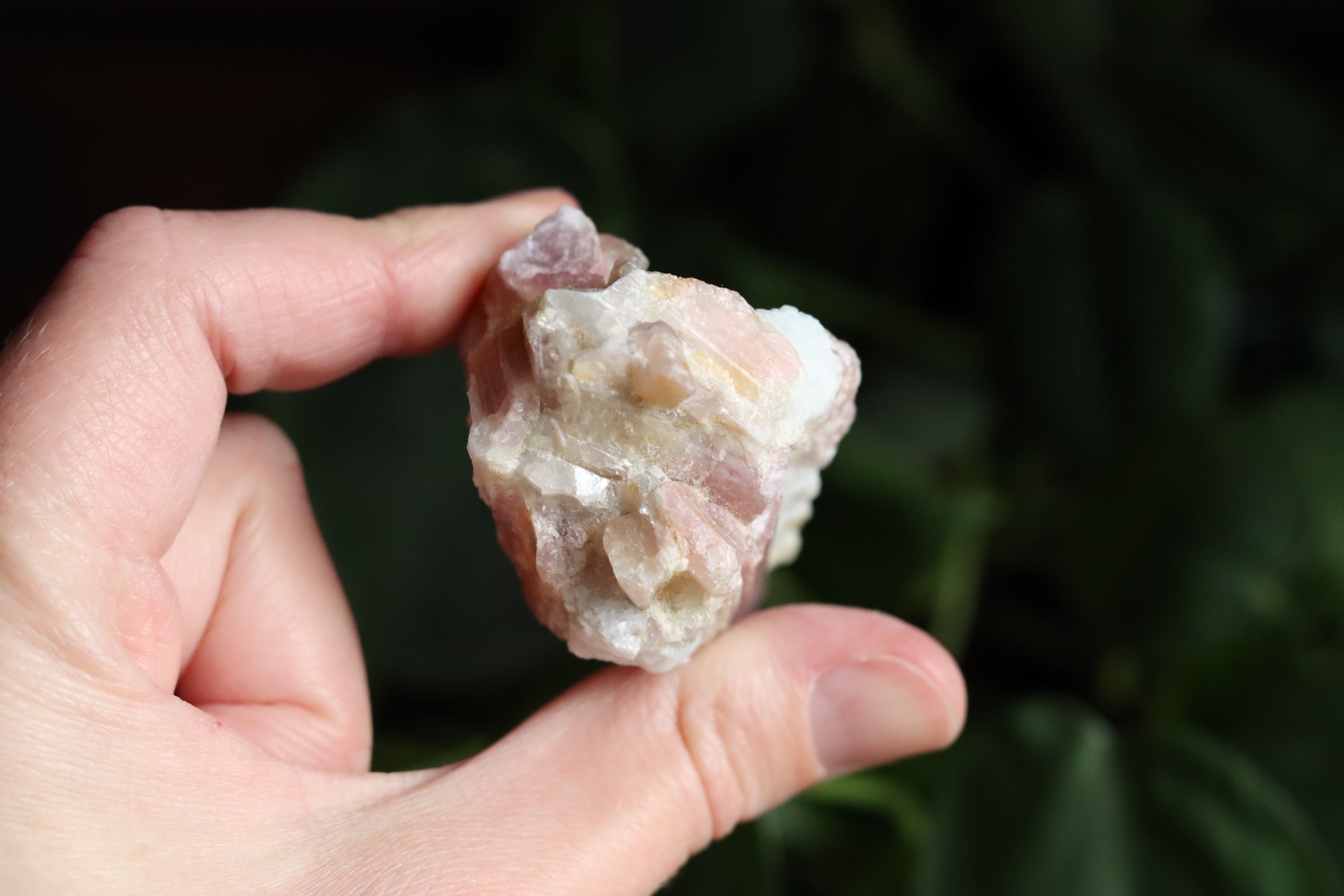 Rough pink tourmaline 4