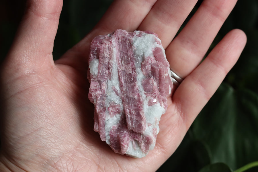 Rough pink tourmaline 5 new