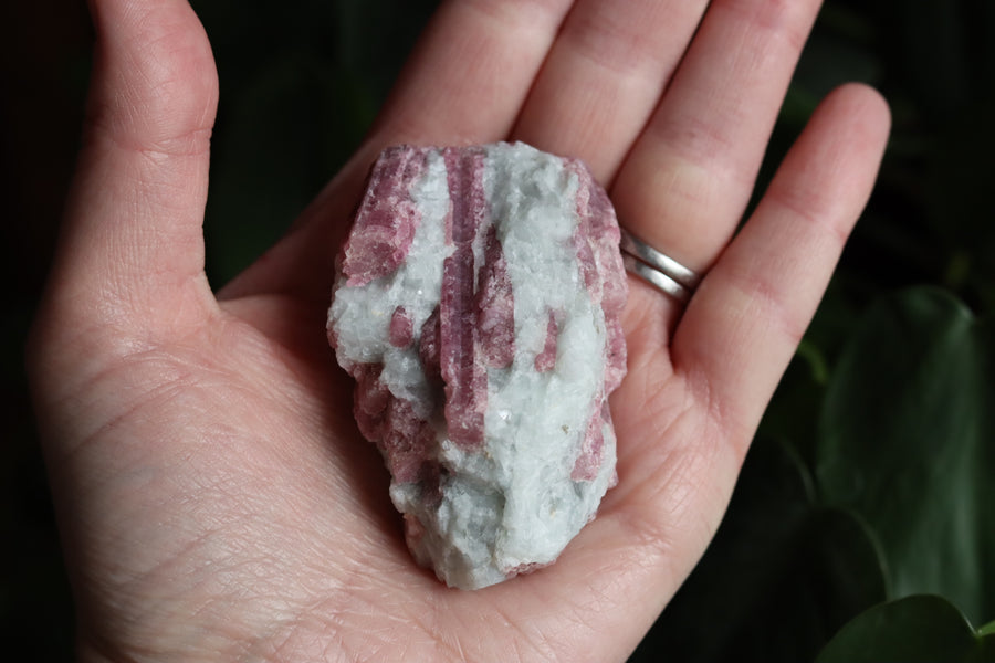 Rough pink tourmaline 5 new