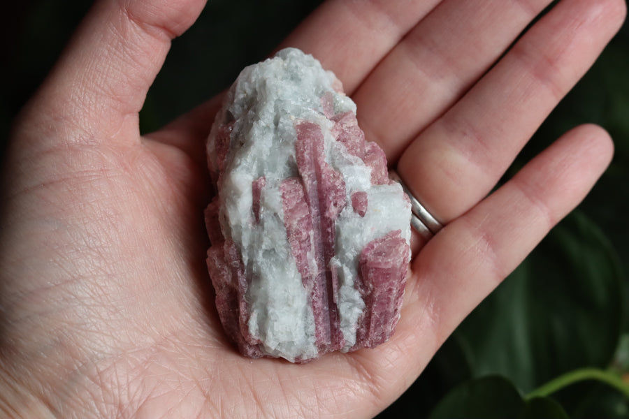 Rough pink tourmaline 5 new