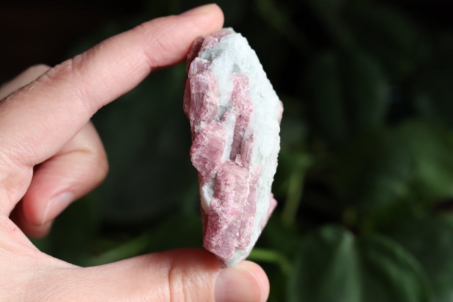 Rough pink tourmaline 5 new