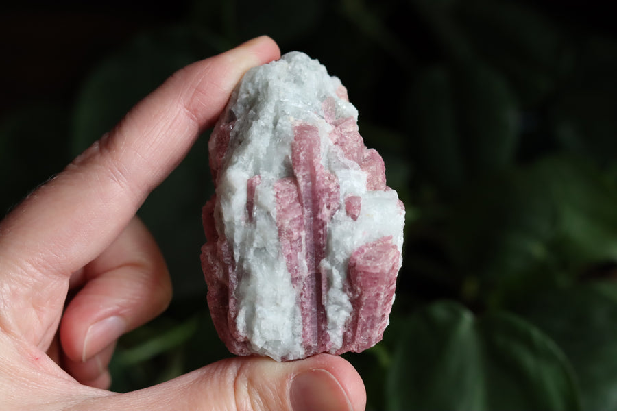 Rough pink tourmaline 5 new