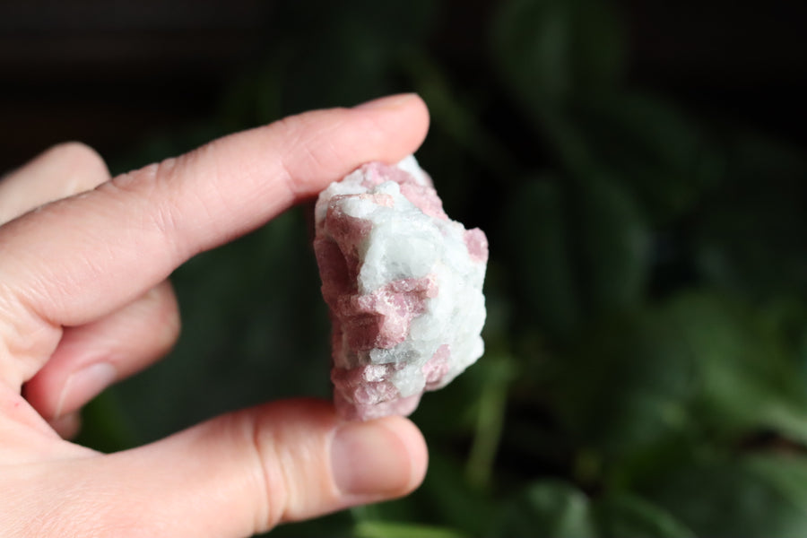 Rough pink tourmaline 5 new