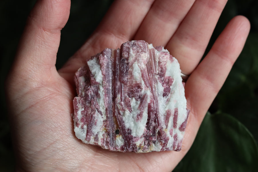 Rough pink tourmaline 6 new