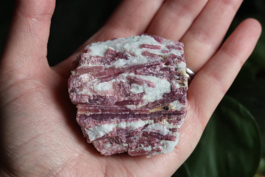 Rough pink tourmaline 6 new