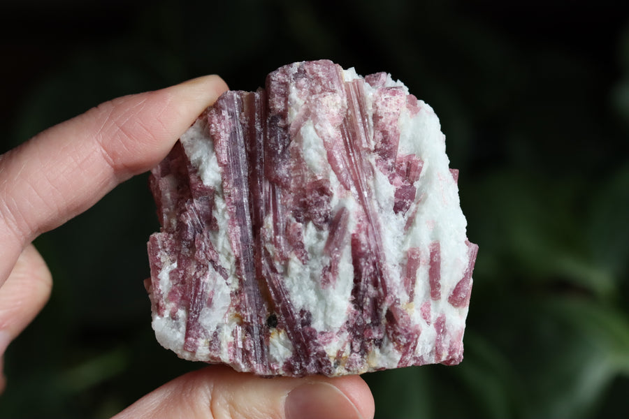 Rough pink tourmaline 6 new