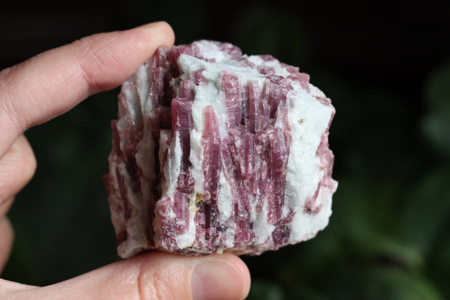 Rough pink tourmaline 6 new