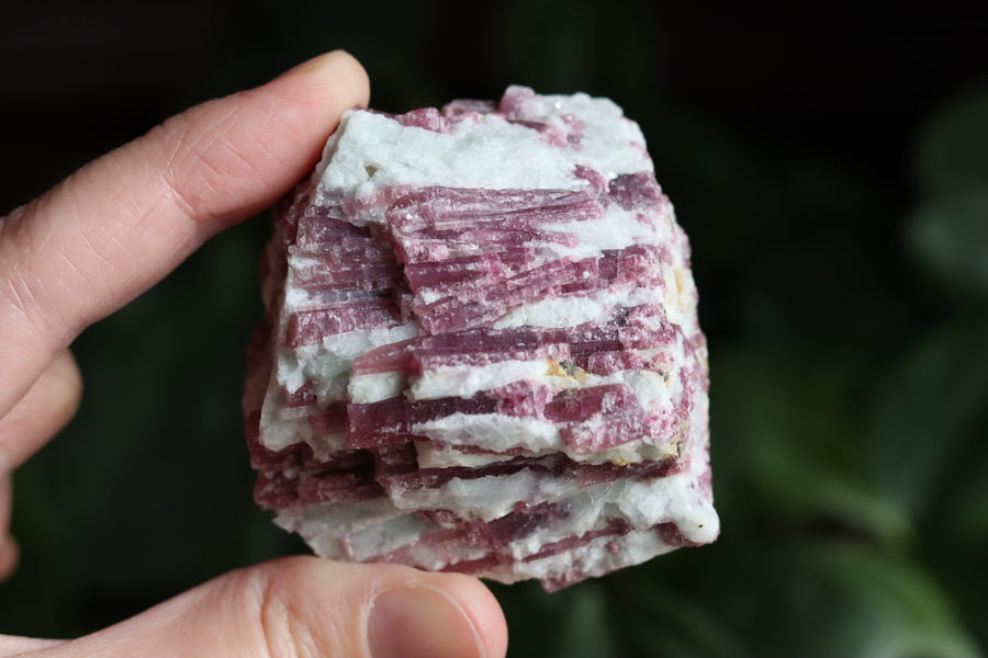 Rough pink tourmaline 6 new