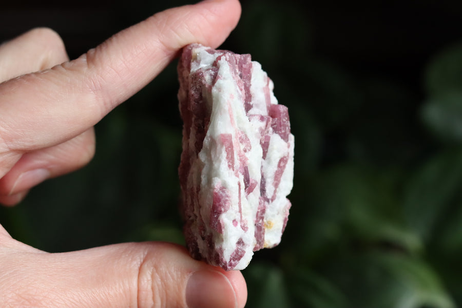 Rough pink tourmaline 6 new