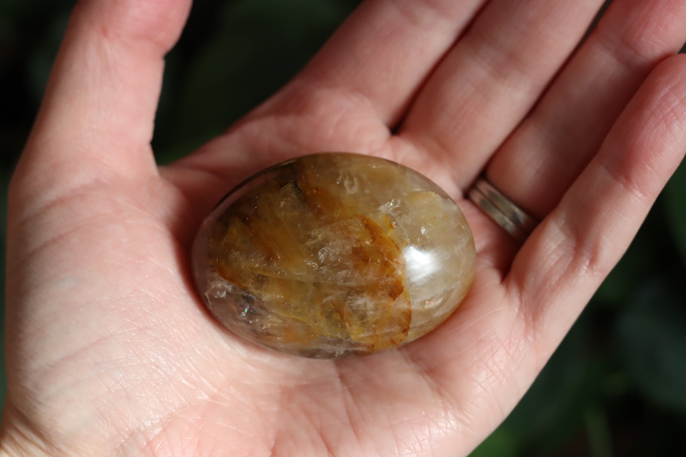 Golden healer pocket stone 15