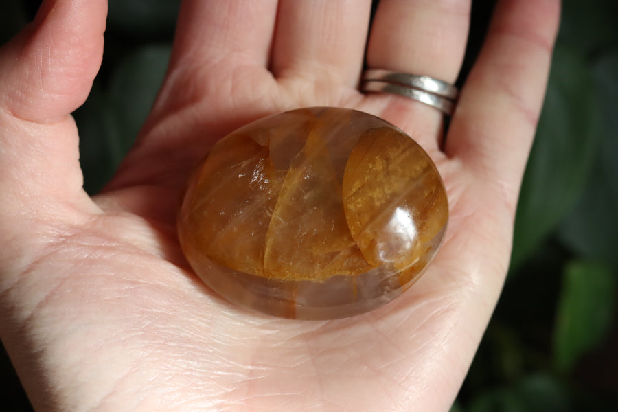 Golden healer pocket stone 16