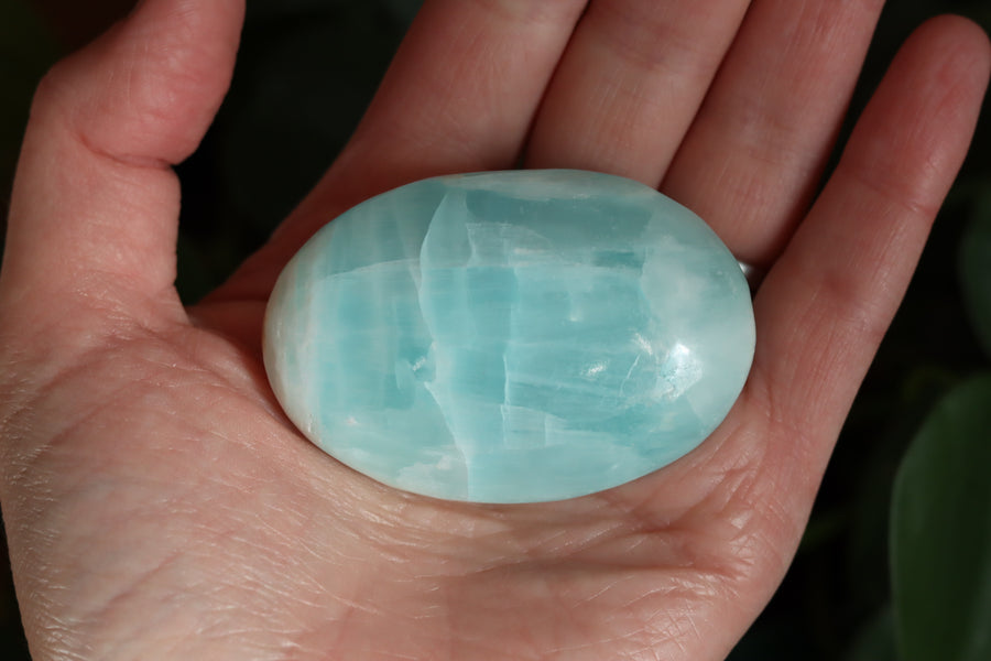 Caribbean calcite pocket stone 3 new