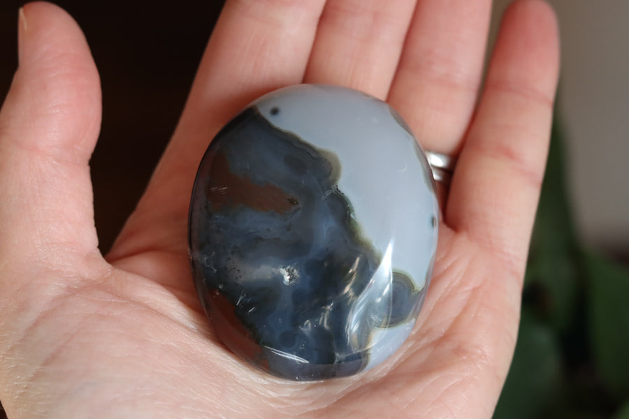 8th vein ocean jasper pocket stone 23