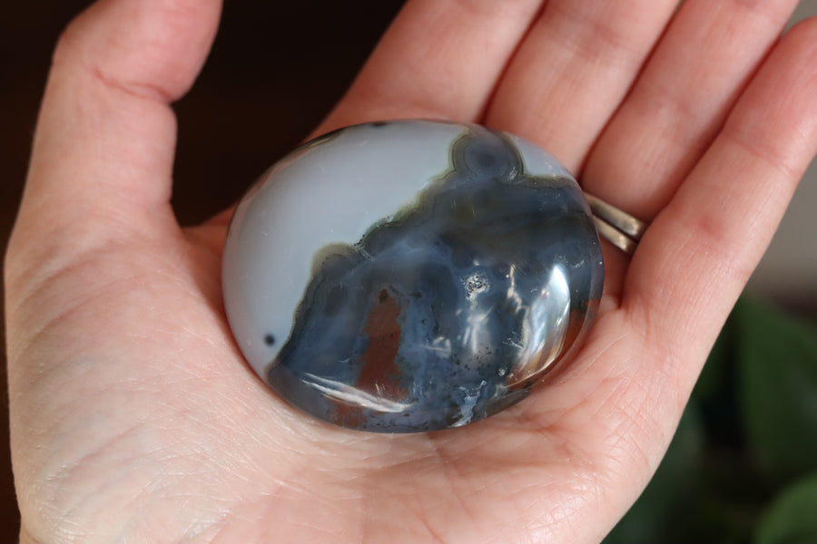 8th vein ocean jasper pocket stone 23