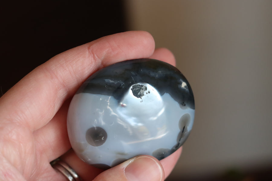 8th vein ocean jasper pocket stone 23 new