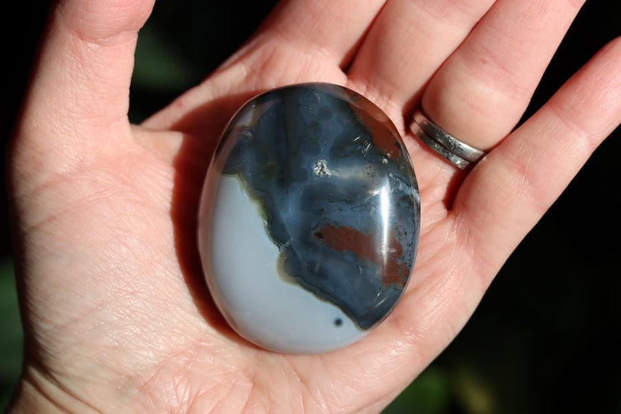 8th vein ocean jasper pocket stone 23 new