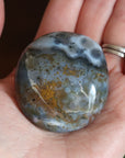 8th vein ocean jasper pocket stone 25