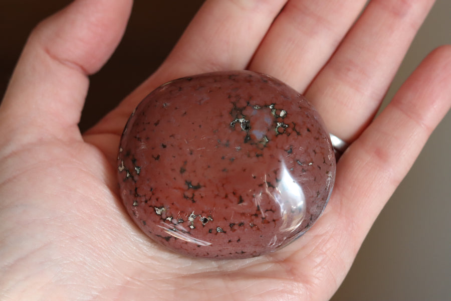 8th vein ocean jasper pocket stone 26