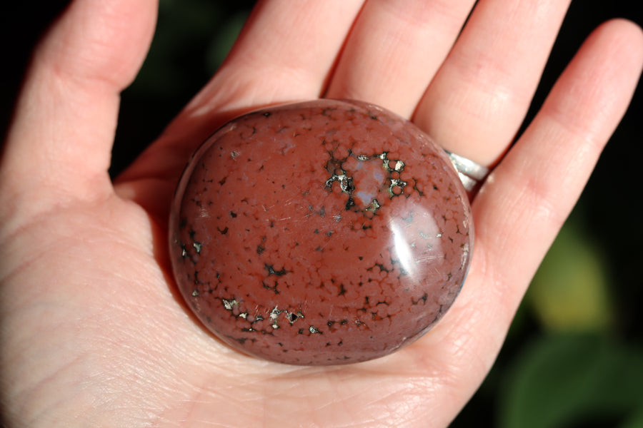 8th vein ocean jasper pocket stone 26