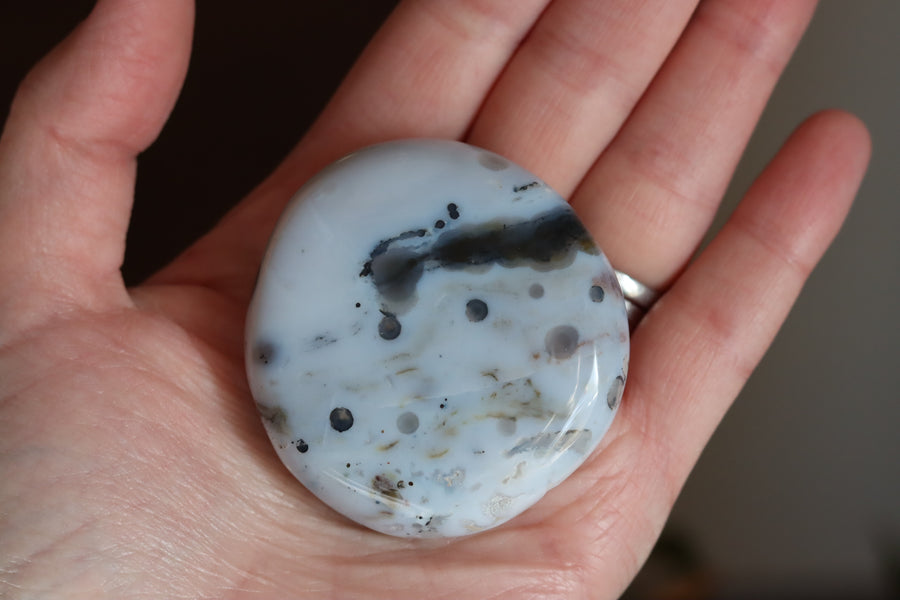 8th vein ocean jasper pocket stone 27