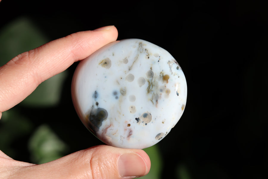 8th vein ocean jasper pocket stone 27