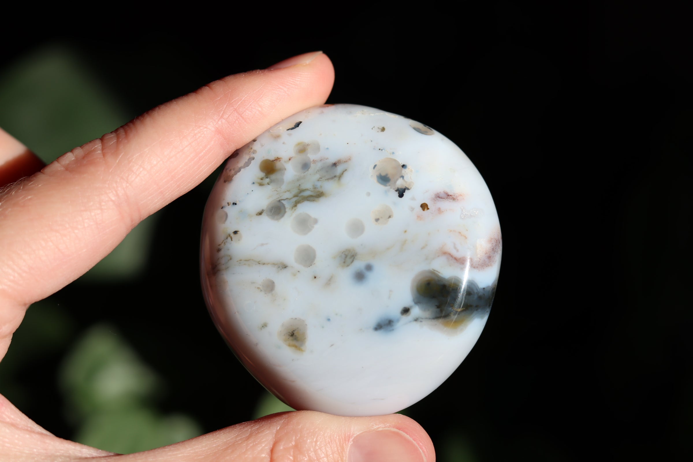 8th vein ocean jasper pocket stone 27