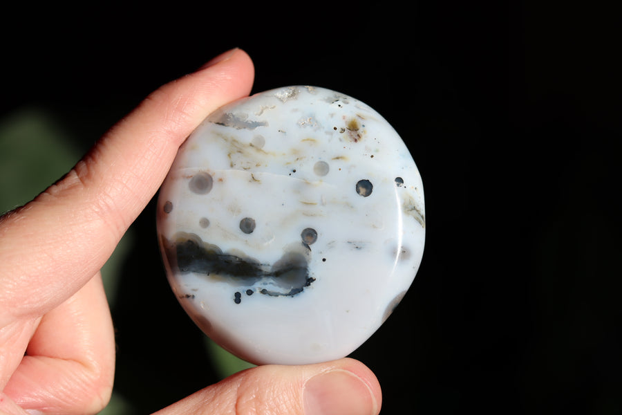 8th vein ocean jasper pocket stone 27