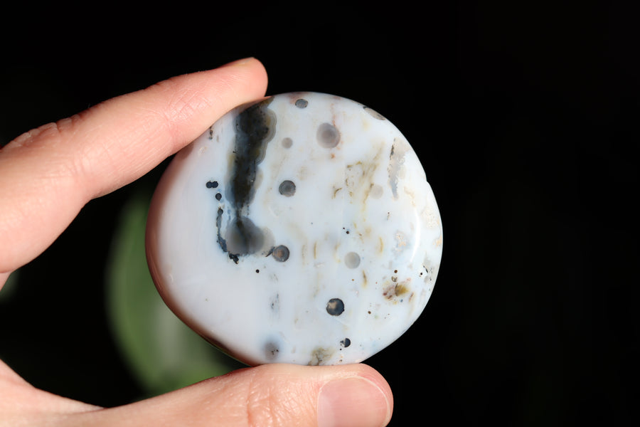 8th vein ocean jasper pocket stone 27