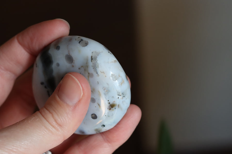 8th vein ocean jasper pocket stone 27