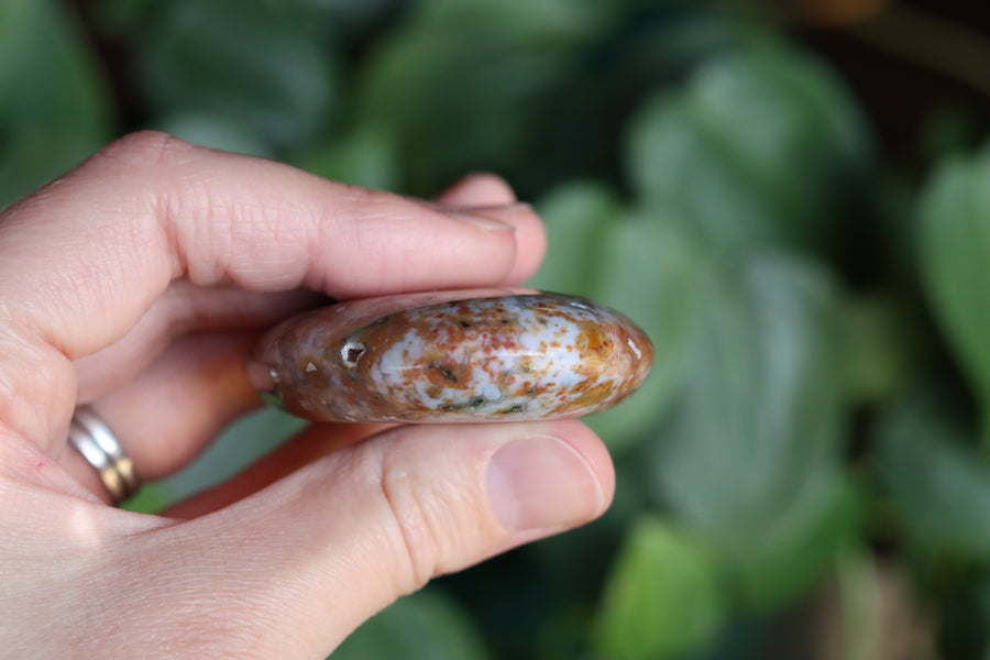 Old stock ocean jasper pocket stone OS10 new