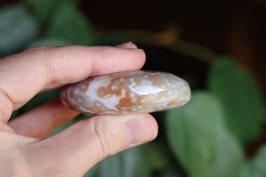 Old stock ocean jasper pocket stone OS11 new