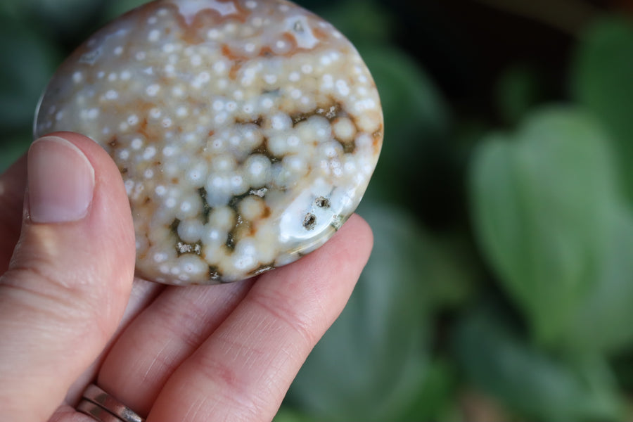 Old stock ocean jasper pocket stone OS11 new