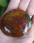 Old stock ocean jasper pocket stone OS12