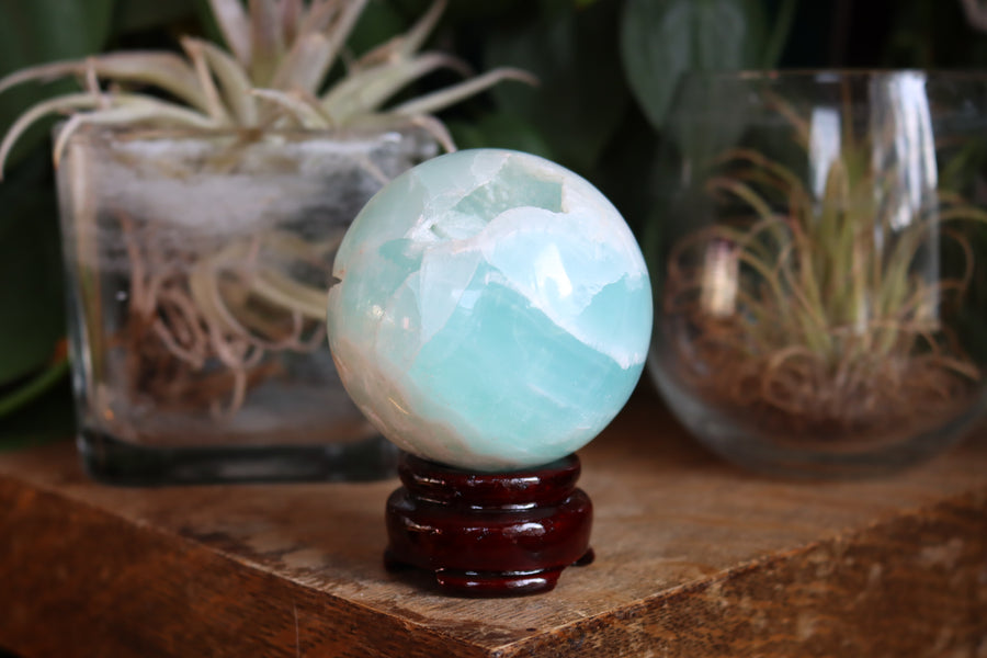 Caribbean calcite sphere 1 new