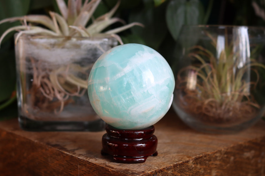 Caribbean calcite sphere 1 new