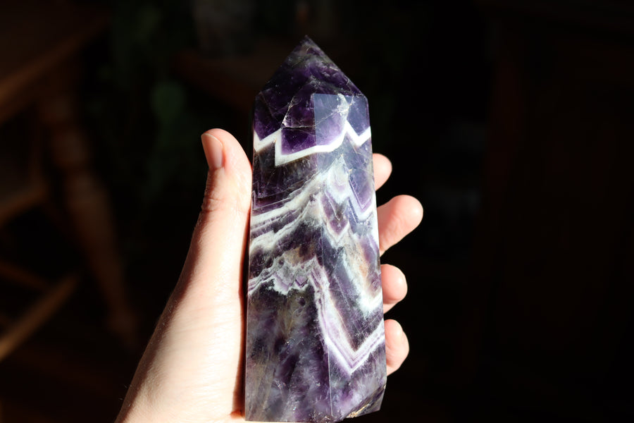 Chevron amethyst tower 11