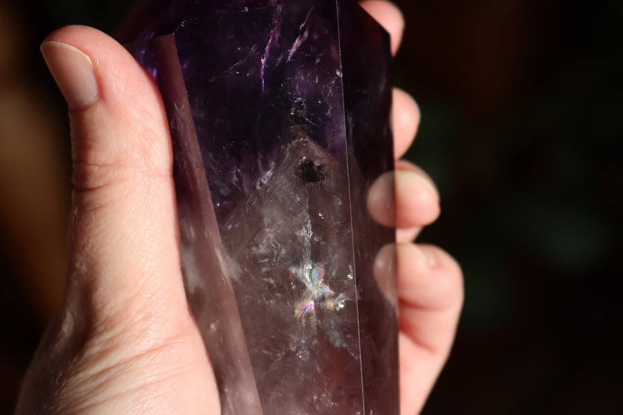 Polished amethyst root 1 new
