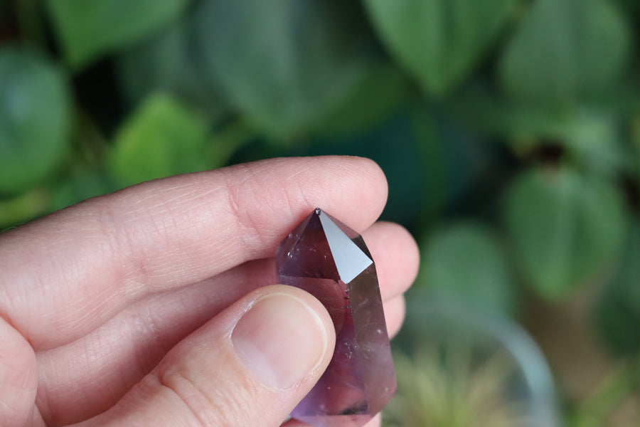 Amethyst double terminated point 1 new